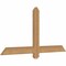 Ekena Millwork Eugene Smooth Timber Gable Bracket, Western Red Cedar, 48"W x 24"H x 1 1/2"D x 3 1/2"F, 12/12 Pitch GBW048X24X0204EUG00SWR - alternate 3